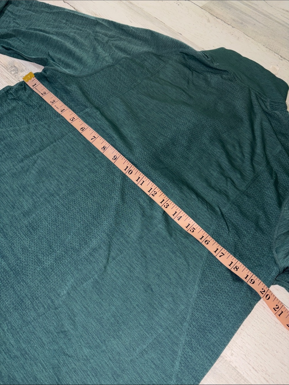 lululemon athletica Men's Teal Quarter-Zip Pullover Size Large - Picture 7 of 10